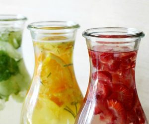 flavored water