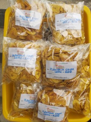 unripe plantain chips