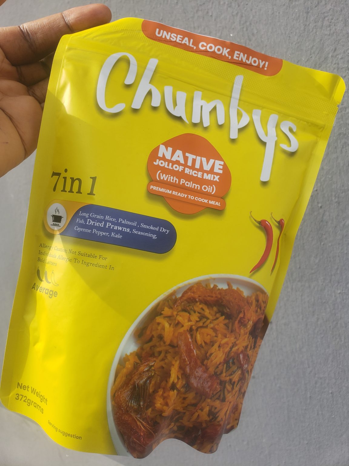 Buy Chumbys native jollof rice mix from themarketfoodshop.com